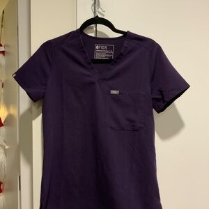 Figs XS Purple Jam Catarina Top and XS/P jogger